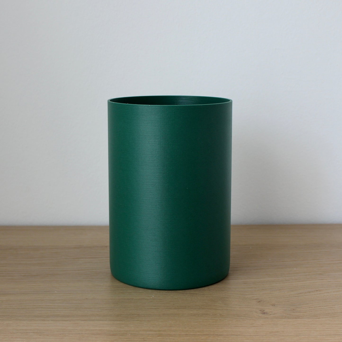 SALE: Cylinder Vase Tall (Dark Green)